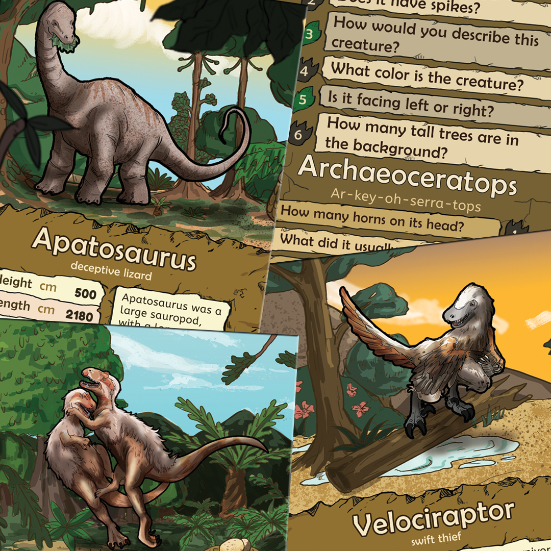Q-Cards - Prehistoric